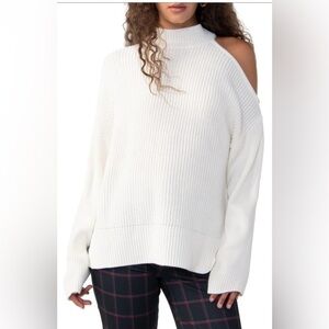 Sanctuary | Cut it Out - One Cold Shoulder Sweater